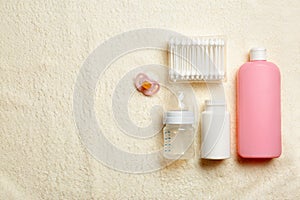 Baby`s accessories and cosmetics