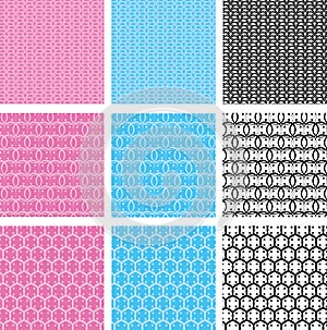 Baby seamless pattern