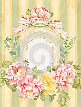 Baby Shower or Birth Announcement Background