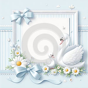 Baby Shower or Birth Announcement Background