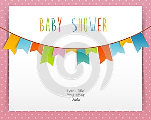 Baby shower card