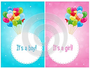 Baby shower cards