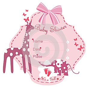 Baby shower for girl