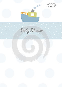 Baby shower invitation