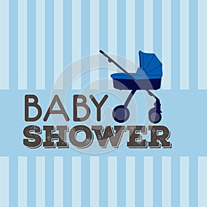 Baby shower invitational card