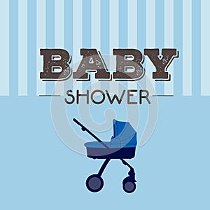 Baby shower invitational card