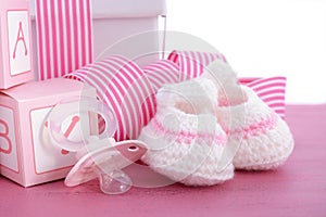 Baby shower Its a Girl pink gift