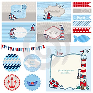 Baby Shower Nautical Set