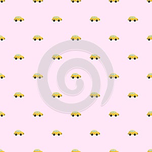 Baby shower toys seamless pattern background vector.