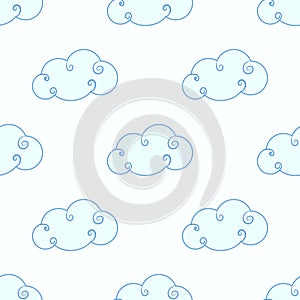 Baby shower toys seamless pattern background vector.