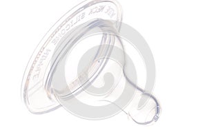 Baby Silicone Nipple Isolated On White