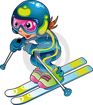 Baby Skier Player