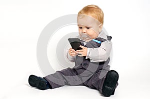 Baby texting