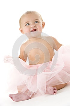 Baby in tutu