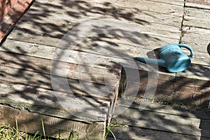 Baby waterpot on the terrace