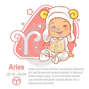Baby zodiac aries
