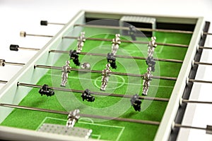 Babyfoot table isolated on white background