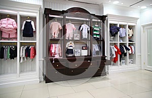 Babyish clothing department photo