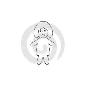 Babyish icon. Toy element icon. Premium quality graphic design icon. Baby Signs, outline symbols collection icon for websites, web