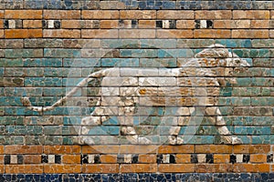 Babylon wall relief