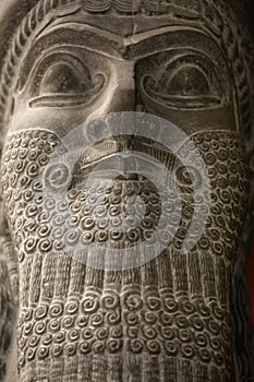 Babylonian statue head
