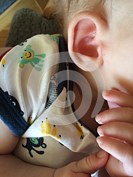 Babys ear
