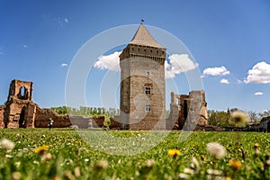 Bac Fortress medieval fortification landmark ancient fortress in serbian province Vojvodina