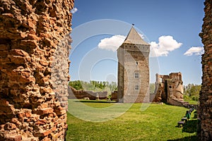 Bac Fortress medieval fortification landmark and best preserved ancient fortress in serbian province Vojvodina