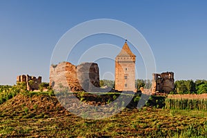 Bac Medieval Fortress in Evening Light