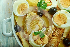 Bacalao or Bacalhoada