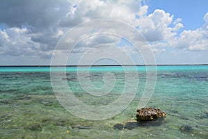 Bacalar Lagoon in Quintana Roo Mexico