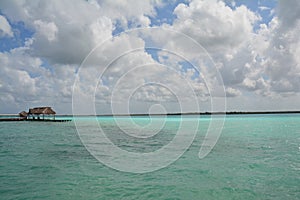 Bacalar Lagoon in Quintana Roo Mexico