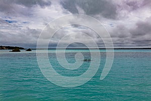 Bacalar lagoon storm