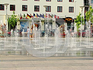 Bacau city center
