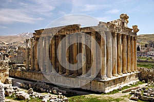 Bacchus temple at Heliopolis photo