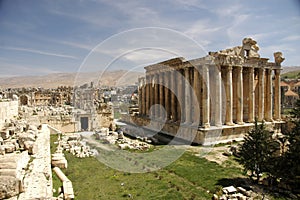 Bacchus temple at Heliopolis photo