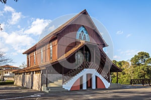 Bach Oratory at Bosque Alemao German Forest Park - Curitiba, Parana, Brazil