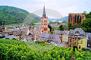 Bacharach along the Rhine, Germany