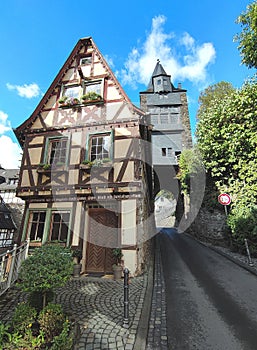 Bacharach is a town in the Mainz-Bingen district in Rhineland-Palatinate, Germany photo