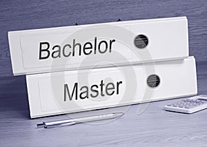 Bachelor and Master Binders in the Office