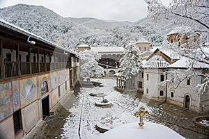 Bachkovo Monastery Bulgaria ðŸ‡§ðŸ‡¬ Snow Winter