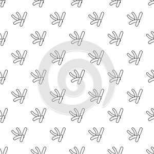 Bacilli pattern vector seamless