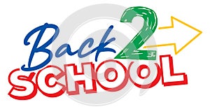 Back 2 School Graphic | School Banner for Social Media and Print | Education Clipart for Teachers, Retail Stores and More