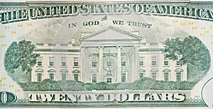Back of 20 dollar bill