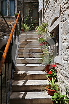Back alleys of Trogir, Croatia