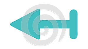 Back Arrow Previous Page Navigation Icon, vector design Generative AI