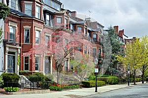 Back Bay Boston in the Spring