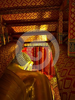 The back of Big Buddha of Ayutthaya