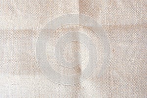 Back brown Fabric canvas texture background with blank space for