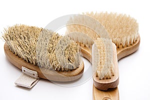 Back brush and nailbrush